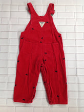 Oshkosh Red & Black Overalls