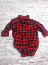 Oshkosh Red & Black Top
