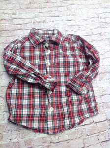 Oshkosh Red & White Top