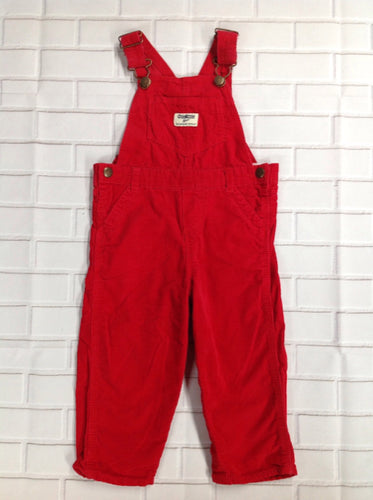 Oshkosh Red Overalls