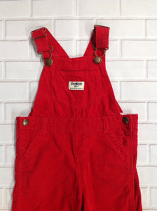 Oshkosh Red Overalls