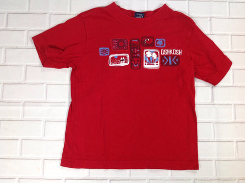 Oshkosh Red Print Top