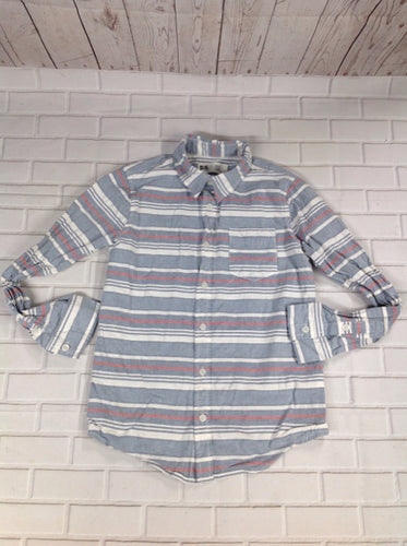 P.S. Blue Print Stripe Top