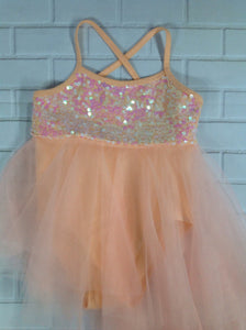 PEACH PRINT Dance Wear