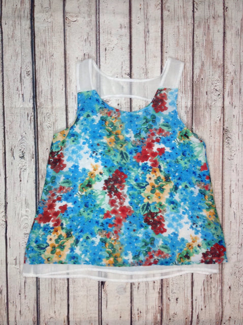 PINC Blue & Red Top