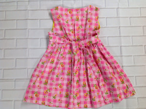 PINK PRINT Floral Dress