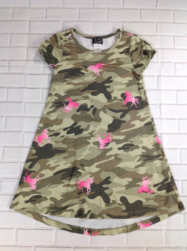 PINK VIOLET Camo Dress