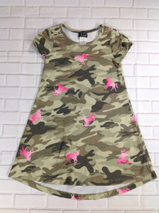 PINK VIOLET Camo Dress