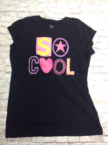 PLACE Black Print Top
