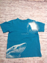 PLACE Blue & White Shark Top