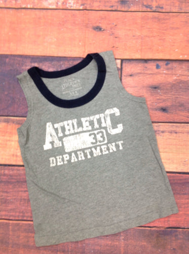 PLACE GRAY & WHITE Top