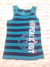 PLACE Green & Blue Top