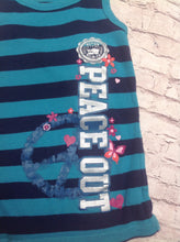 PLACE Green & Blue Top