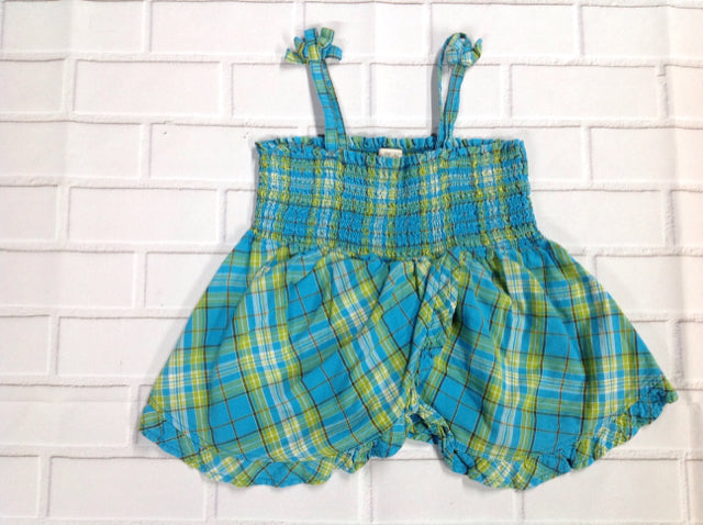 PLACE Green & Blue Top