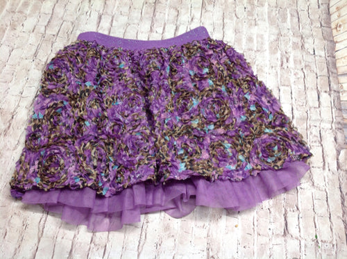 PLACE Purple Print Skirt
