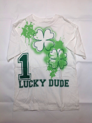 PLACE White & Green clover Top