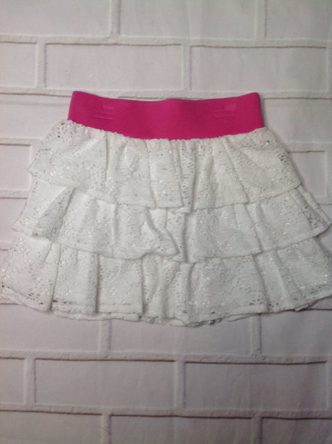 PLACE White & Pink Skirt