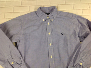 POLO by RALPH LAUREN Blue & White Top