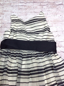 POLO by RALPH LAUREN Cream & Black Dress