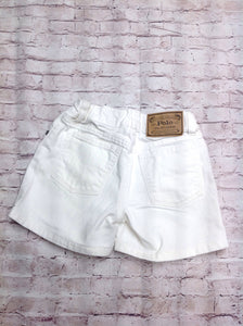 POLO by RALPH LAUREN White Denim Shorts