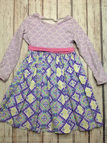 PURPLE & YELLOW Dress