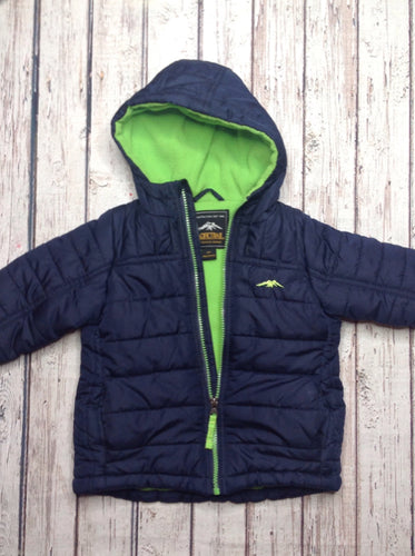 Pacific Trail Blue & Lime Coat
