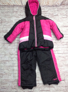 Pacific Trail PINK & BLACK Snowsuit