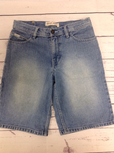 Paco Denim Solid Shorts