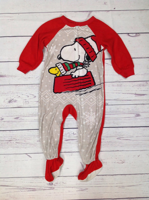 Peanuts Red Christmas Pajamas