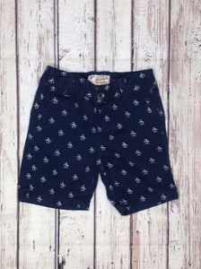 Penguin Navy Print Shorts