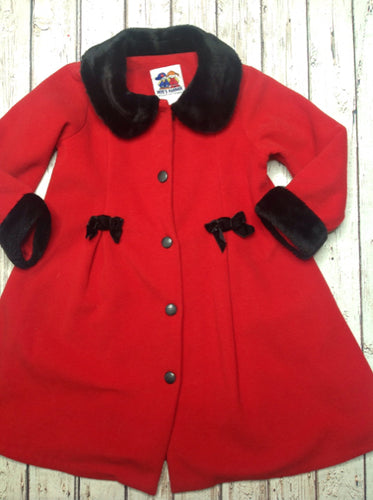 Petes Partner Red & Black Coat