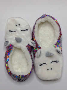 Pink Sparkles Slippers