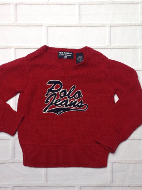 Polo Ralph Lauren Red & Blue Sweater