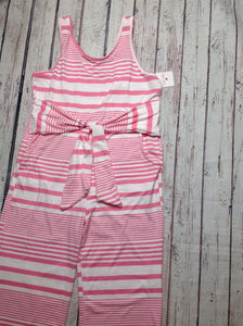 Poof Girl Pink & White One-Piece