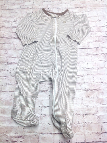 Precious Firsts Brown & White Sleepwear