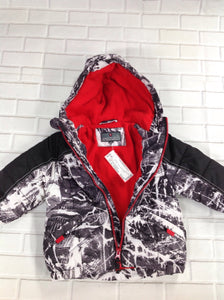 Protection System Black & White Snowsuit