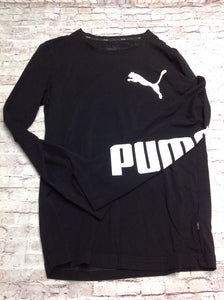 Puma Black & White Logo Top