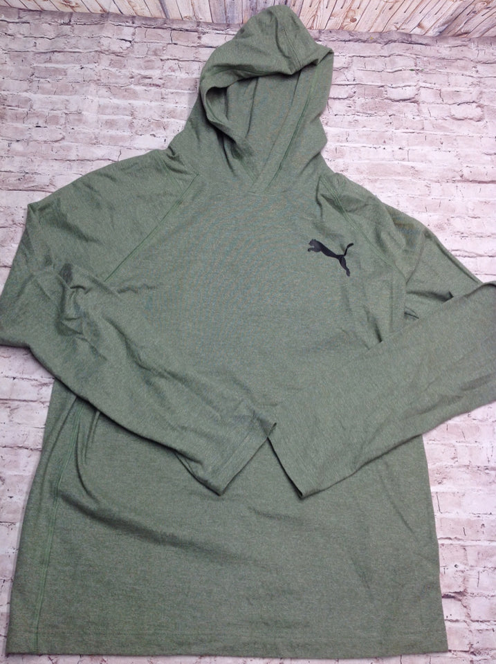 Puma GREEN & BLACK Logo Top