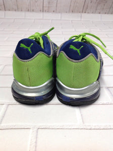 Puma Green & Blue Sneakers Size 3.5