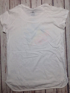 Puma White Print Top