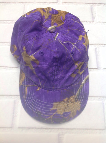 Purple Leaves Hat