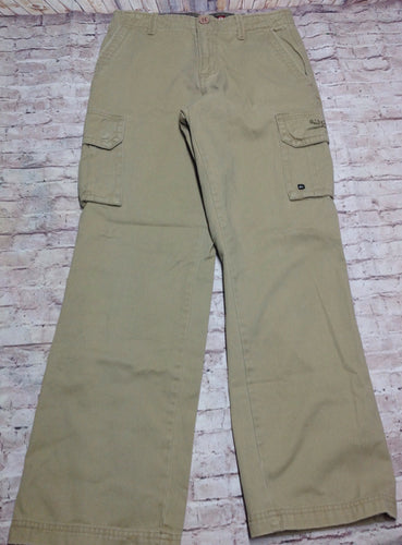 Quicksilver Tan Solid Pants