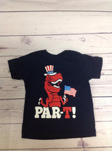 RabbitSkins Navy Print Patriotic Top