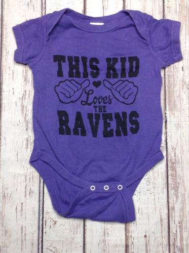RabbitSkins Purple & Black Top
