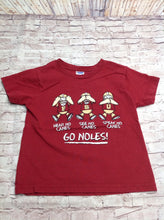 RabbitSkins Red Print FSU Top