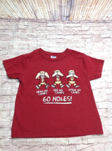 RabbitSkins Red Print FSU Top