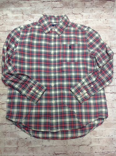 Ralph Lauren Multi-Color Plaid Top