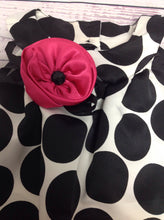 Rare Editions Black & White Dots Dress