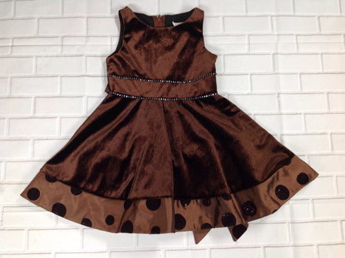 Rare Editions Brown Dress
