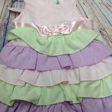 Rare Editions Pink & Green Dress